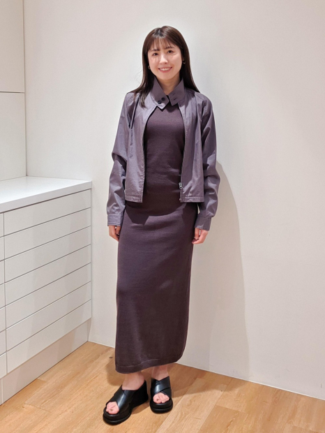 Легкая куртка Uniqlo ветровка на молнии 1160535433 (Серый XS)