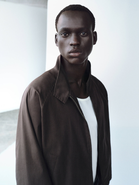 Легкая куртка Uniqlo ветровка на молнии 1160637298 (Коричневый XL)