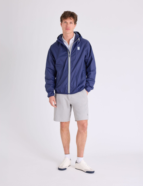 Мужская ветровка U.S. Polo Assn с капюшоном 1160915907 (Синий L)