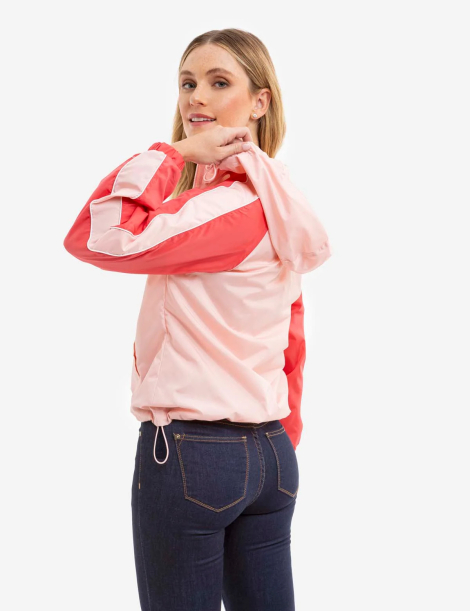 Женская ветровка U.S. Polo Assn с логотипом 1160915396 (Розовый L)
