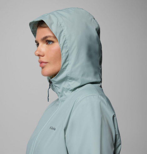 Жіноча куртка Columbia Switchback з капюшоном 1161514976 (Блакитний XS)
