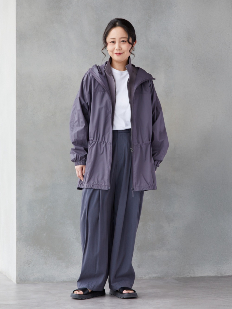 Ветровка Uniqlo с защитой от ультрафиолета UPF+40 1161519826 (Серый M)