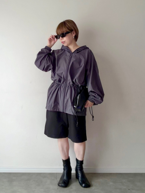 Ветровка Uniqlo с защитой от ультрафиолета UPF+40 1161519826 (Серый M)