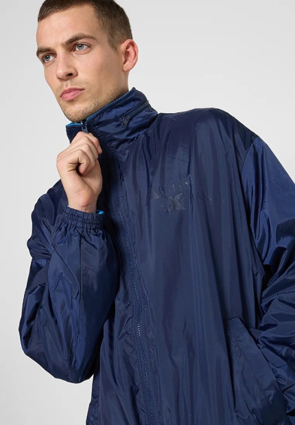 Мужская двусторонняя ветровка Armani Exchange 1162090096 (Синий XXL)