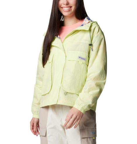 Жіноча куртка Columbia на флісі 1162448983 (Салатовий XL)