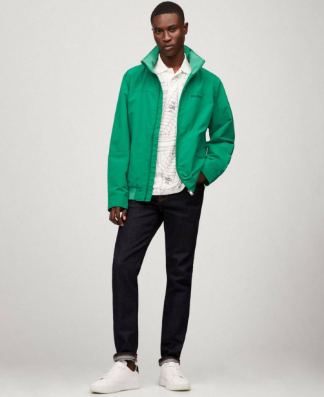 Водоотталкивающая куртка Regatta Tommy Hilfiger с капюшоном 1162907741 (Зеленый M)