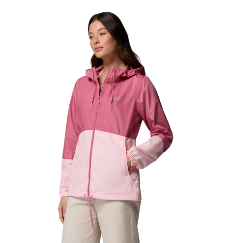 Женская ветровка Columbia защита от ультрафиолета UPF 40+ 1163203596 (Розовый XXL)