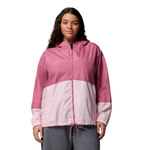 Женская ветровка Columbia защита от ультрафиолета UPF 40+ 1163203596 (Розовый XXL)