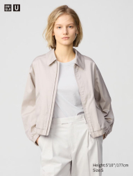Куртка легкая UNIQLO на молнии 1159839859 (Бежевый XL)