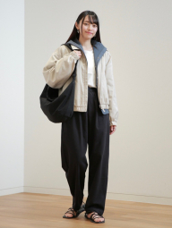 Куртка легкая UNIQLO на молнии 1159839842 (Бежевый XXL)