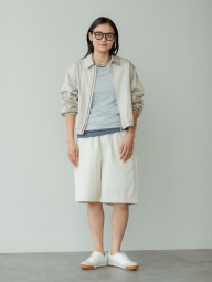 Куртка легкая UNIQLO на молнии 1159839842 (Бежевый XXL)