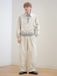 Куртка легкая UNIQLO на молнии 1159839842 (Бежевый XXL)