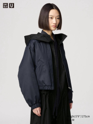 Куртка легка UNIQLO на блискавці 1159839860 (Чорний XL)