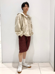 Легка куртка Uniqlo ветровка з капюшоном 1159839972 (Молочний 3XL)