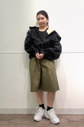 Легкая куртка Uniqlo ветровка с капюшоном 1159842668 (Черный M)