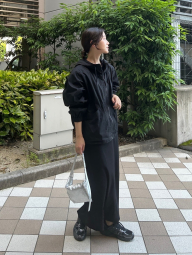 Легкая куртка Uniqlo ветровка с капюшоном 1159842668 (Черный M)