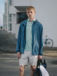 Вітровка із захистом від ультрафіолету Uniqlo легка куртка UV Protection 1159839973 (Бірюзовий M)