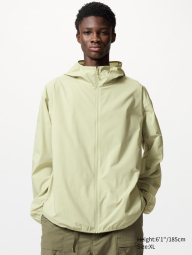 Ветровка с защитой от ультрафиолета Uniqlo легкая куртка UV Protection 1159839995 (Зеленый XXL)