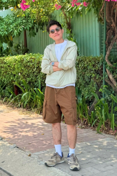 Ветровка с защитой от ультрафиолета Uniqlo легкая куртка UV Protection 1159839995 (Зеленый XXL)
