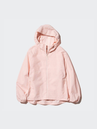 Вітровка із захистом від ультрафіолету Uniqlo легка куртка UV Protection 1159840047 (Рожевий XS)
