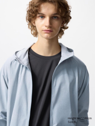 Ветровка с защитой от ультрафиолета Uniqlo 1159841511 (Серый XXL)