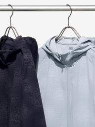 Ветровка с защитой от ультрафиолета Uniqlo 1159841511 (Серый XXL)