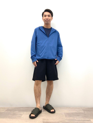Ветровка с защитой от ультрафиолета UPF50+ Uniqlo 1159843460 (Синий M)