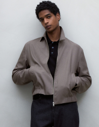 Чоловіча ветровка H&M 1159844118 (Сірий L)