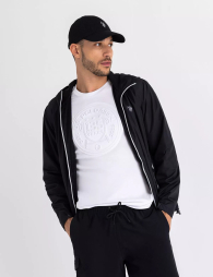 Мужская ветровка U.S. Polo Assn с капюшоном 1159844798 (Черный XL)
