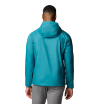 Мужская ветровка Columbia с капюшоном 1159847115 (Бирюзовый 3X)