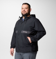 Мужская ветровка Columbia с капюшоном и защитой от солнца UPF 50 1159847118 (Черный 1X)