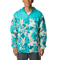 Мужская ветровка Columbia с капюшоном и защитой от солнца UPF 40 1159848603 (Голубой 1X)