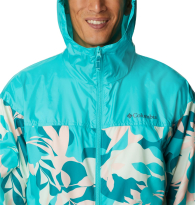 Мужская ветровка Columbia с капюшоном и защитой от солнца UPF 40 1159848603 (Голубой 1X)