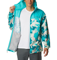 Мужская ветровка Columbia с капюшоном и защитой от солнца UPF 40 1159848603 (Голубой 1X)