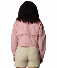 Женская ветровка Columbia на молнии 1159852074 (Розовый 1X)