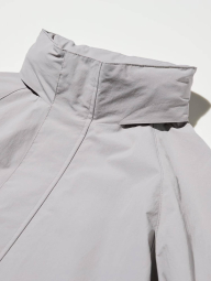 Ветрозащитная куртка Uniqlo ветровка с капюшоном 1159852161 (Серый XXL)