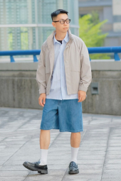 Ветрозащитная куртка Uniqlo ветровка с капюшоном 1159852161 (Серый XXL)