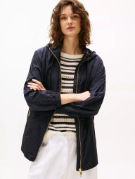 Жіноча ветровка Tommy Hilfiger на блискавці 1159852432 (Синій XXL)