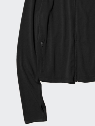 Ультраеластична ветровка Uniqlo на блискавці 1159852524 (Чорний M)
