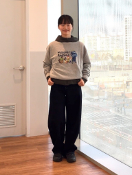 Ветровка с капюшоном Uniqlo с флисовой подкладкой 1159853014 (Зеленый S)