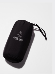 Вітровка жіноча Uniqlo компактна легка куртка з капюшоном 1159853153 (Чорний XXL)