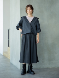 Вітровка жіноча Uniqlo компактна легка куртка з капюшоном 1159853153 (Чорний XXL)