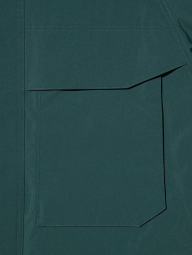 Ветрозащитная парка Uniqlo ветровка с капюшоном 1159854998 (Зеленый S)