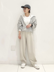 Вітровка жіноча Uniqlo компактна легка куртка з капюшоном 1159855153 (Сірий M)