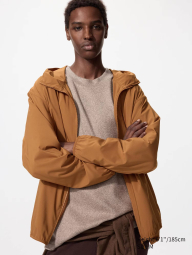 Ветровка Uniqlo защита от ультрафиолета 1159855184 (Коричневый XL)