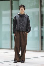 Легкая куртка Uniqlo со скрытым капюшоном 1159859110 (Черный XS)