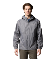 Мужская водонепроницаемая куртка COLUMBIA ветровка с капюшоном 1159860139 (Серый XL)