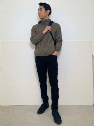 Ветровка Uniqlo с защитой от ультрафиолета 1159860591 (Зеленый 3XL)