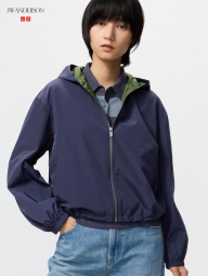 Ветровка Uniqlo JW ANDERSON легкая куртка 1159863002 (Синий XXL)
