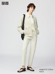 Легкая курткая Uniqlo на молнии 1159865255 (Серый M)